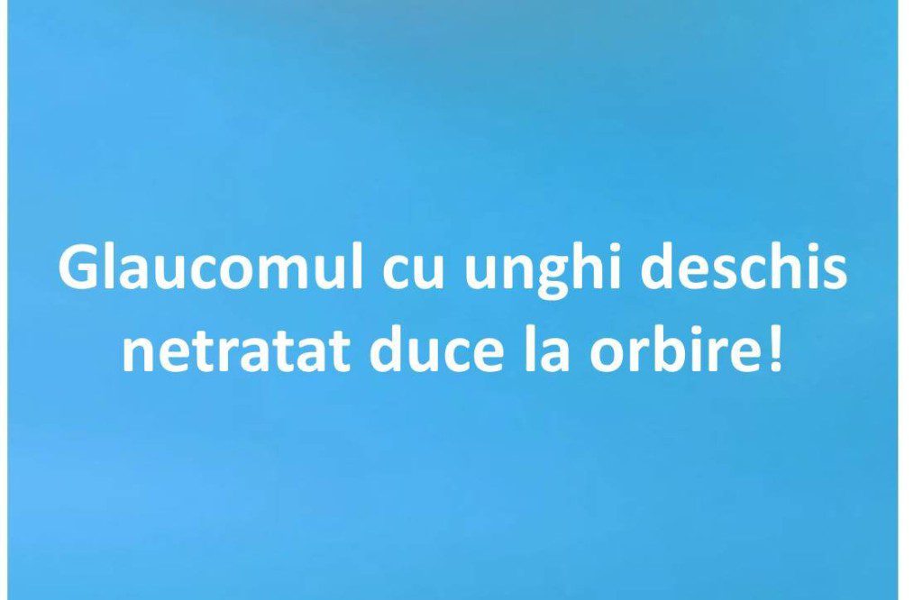 glaucom cu unghi deschis